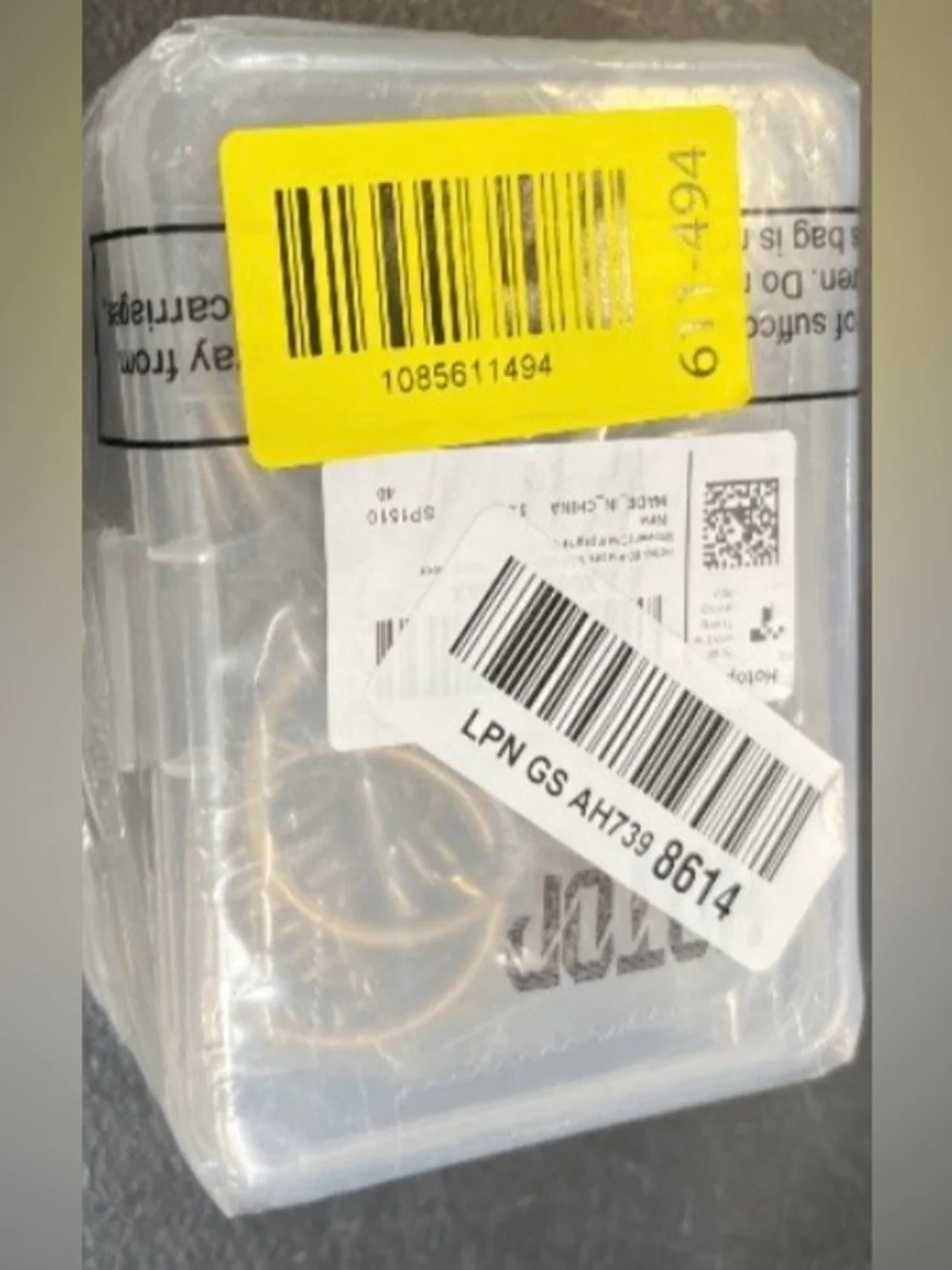 Curtain Rings 1.26” with Pin Hooks (Window Door Shower) - CHAMPAGNE GOLD (60pc)